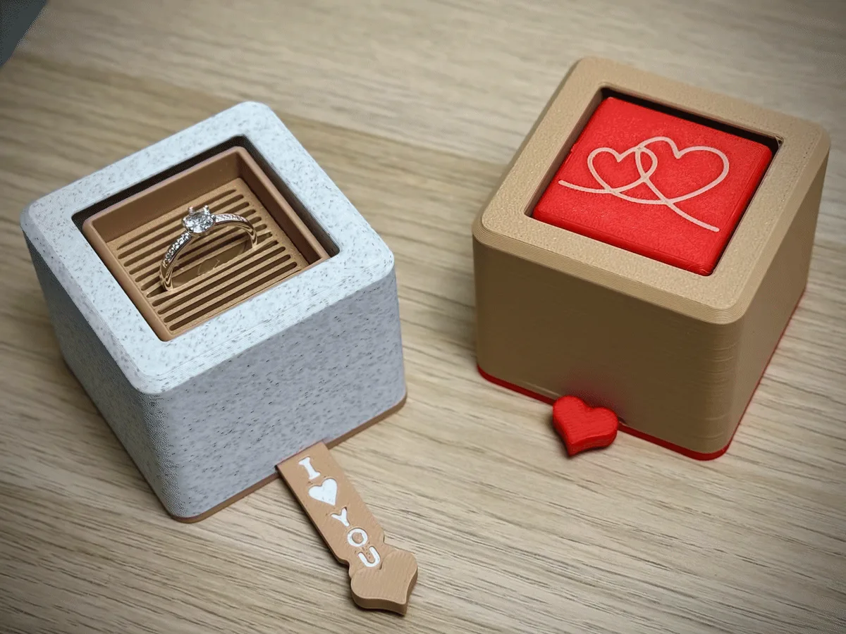 Caja giratoria de regalo