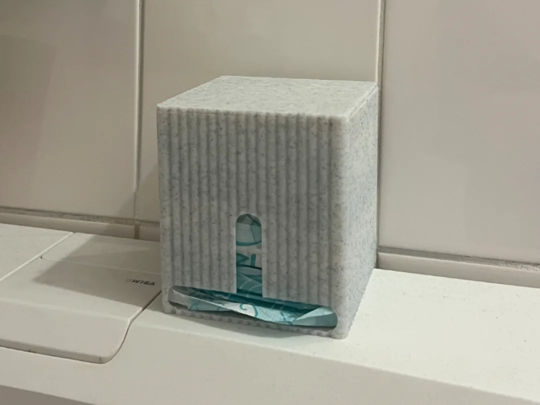 Porta toallitas femeninas de mesada