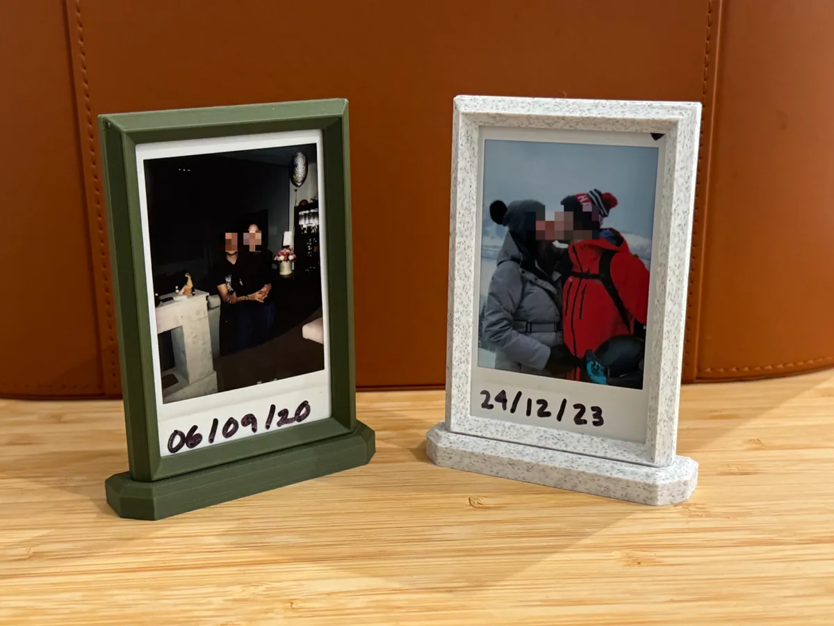 Soporte para foto instantánea