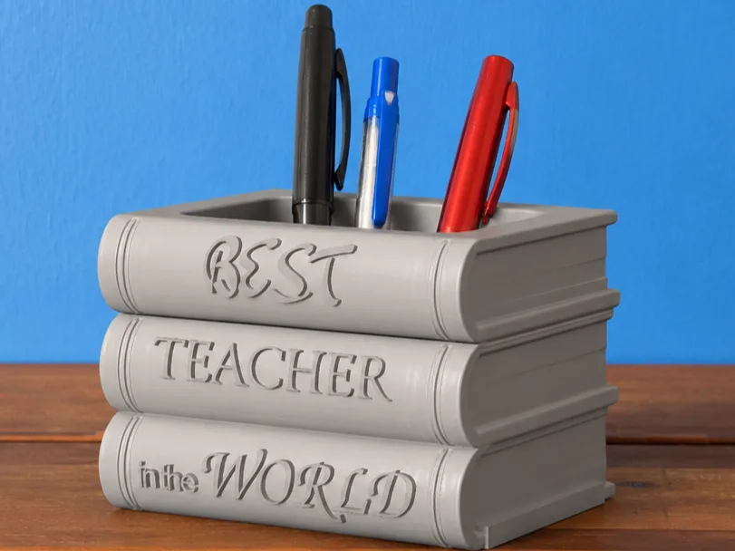 Portalápices para regalar a la maestra