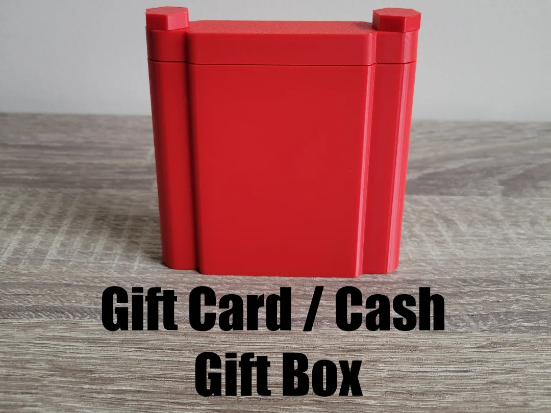 Caja segura para tarjeta de regalo
