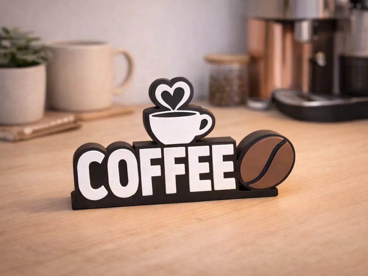Cartel de rincón de café