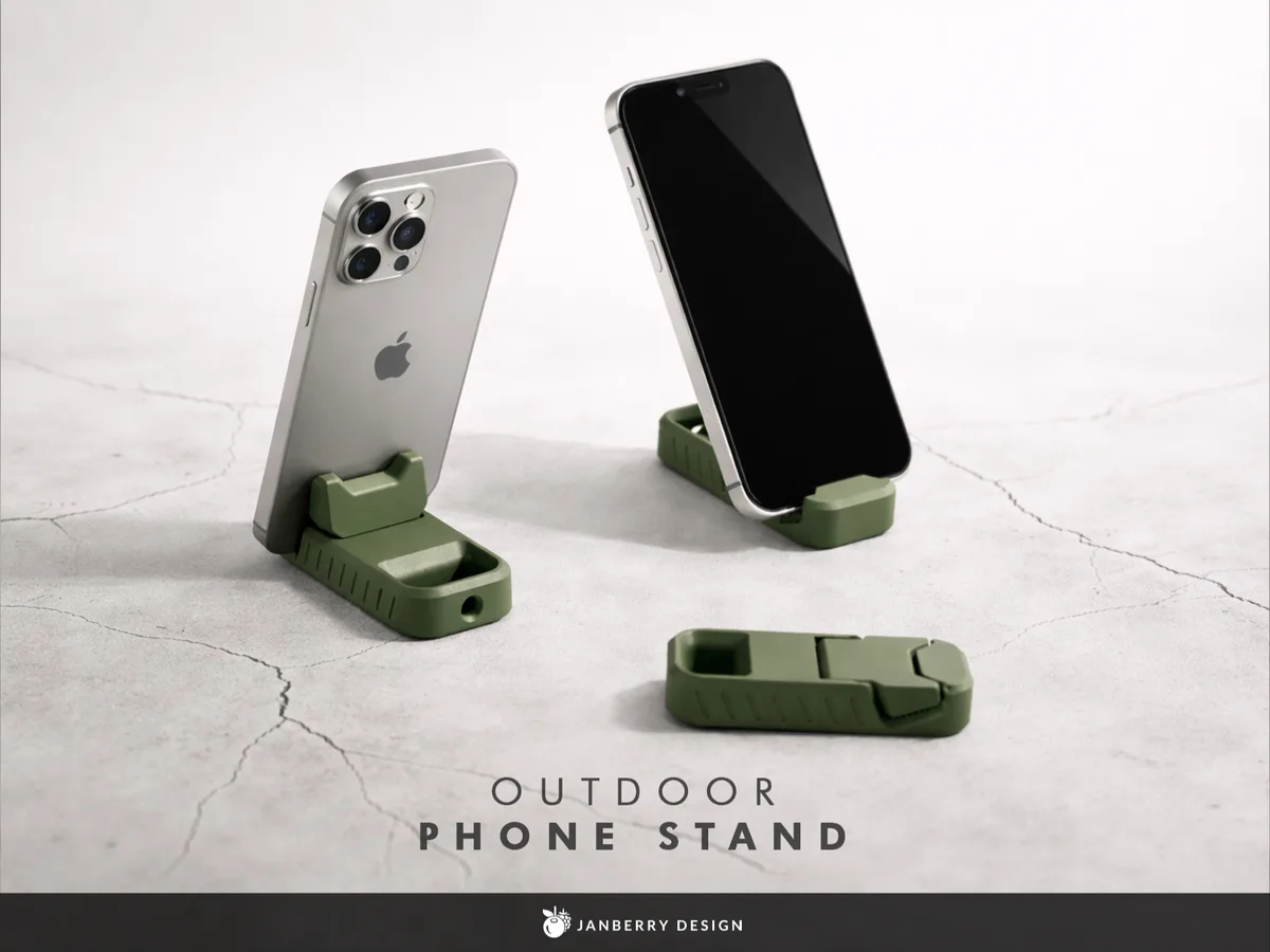 Soporte de celular compacto para llevar