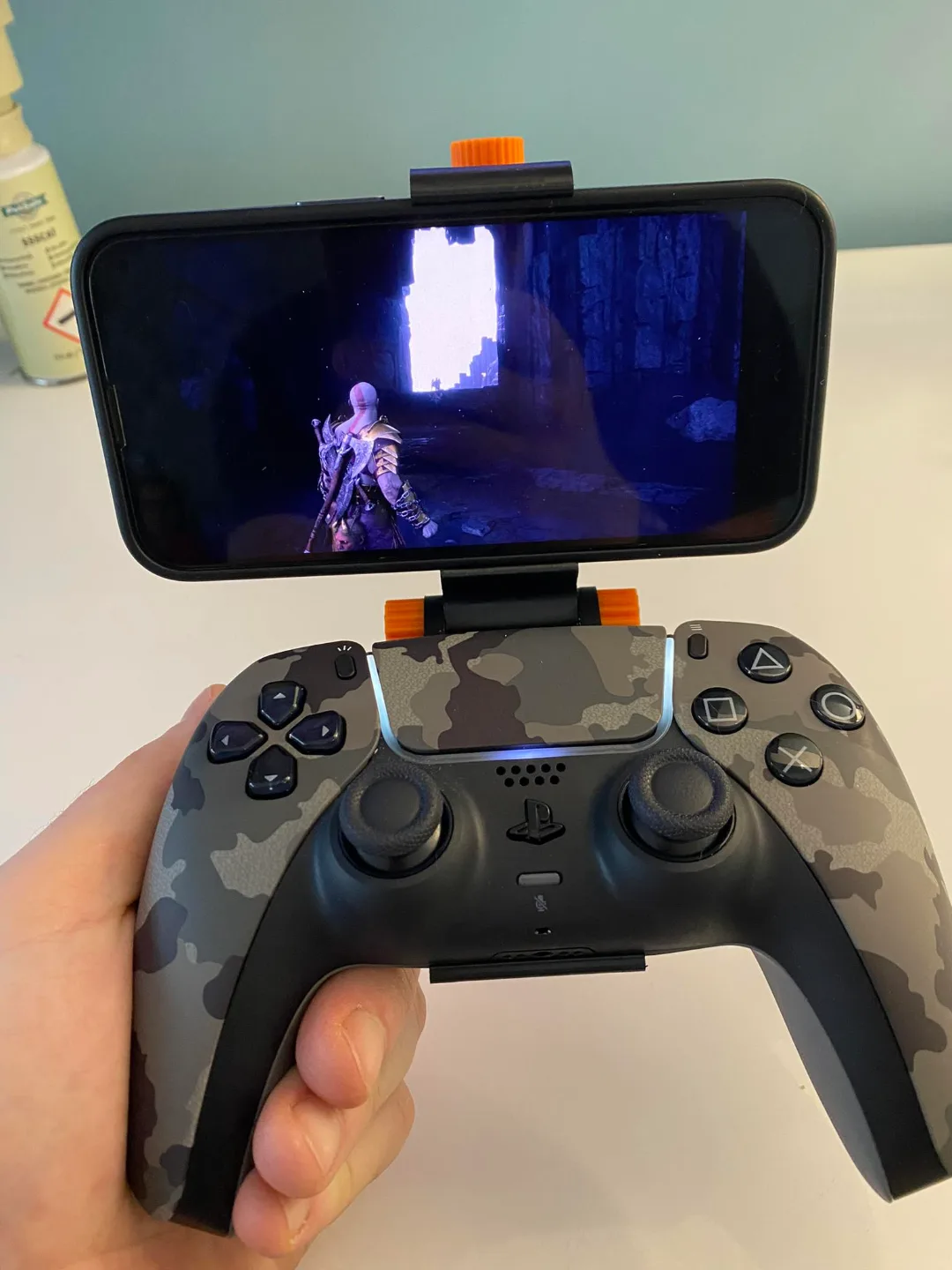 Soporte de celular para joystick
