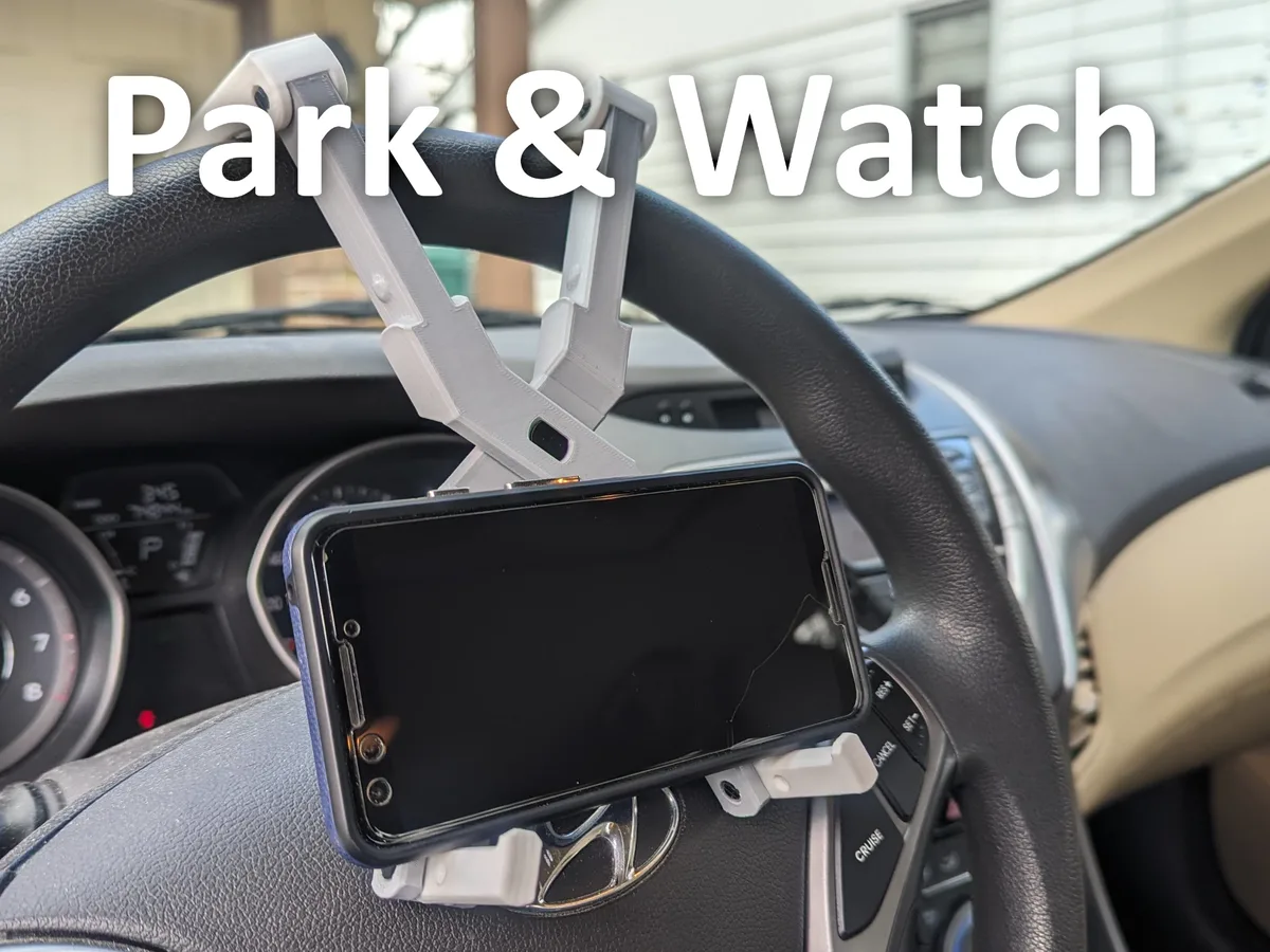 Soporte de celular para el volante