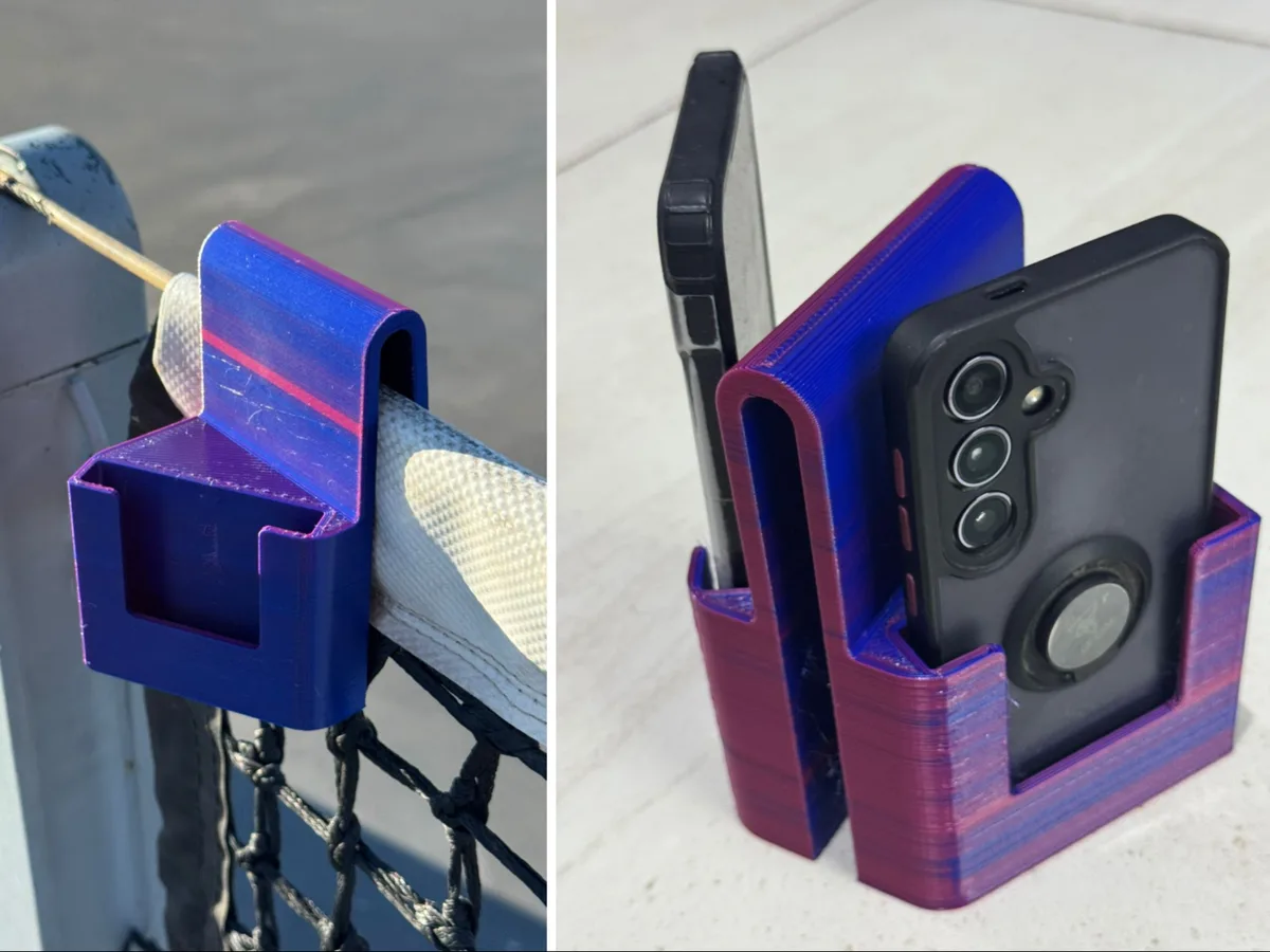 Soporte de celular para la red, segunda versión