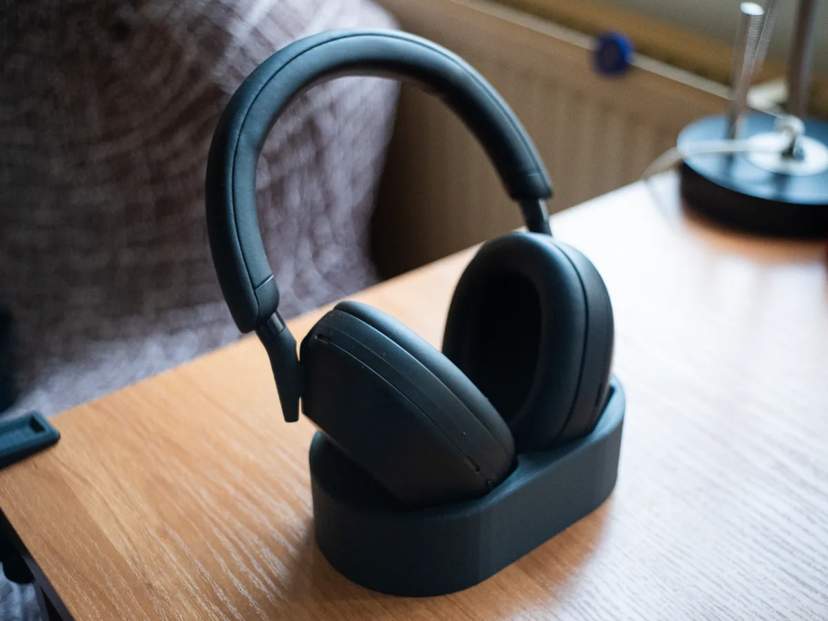 Soporte para auriculares grandes