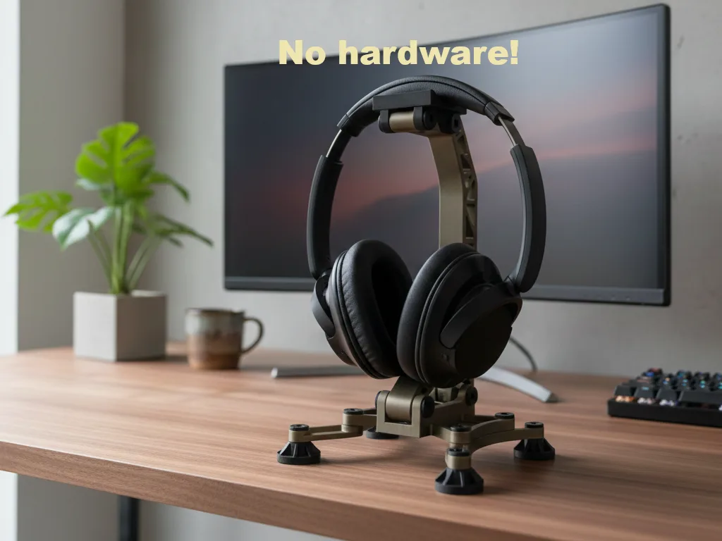Soporte industrial para auriculares